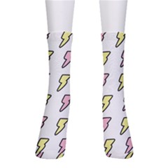 Pattern Cute Flash Design Men s Crew Socks by brightlightarts