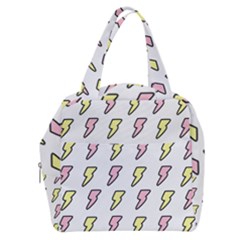 Pattern Cute Flash Design Boxy Hand Bag by brightlightarts