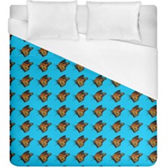 Monarch Butterfly Print Duvet Cover (king Size) by Kritter