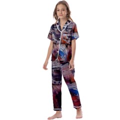 Fog-1-2 Kids  Satin Short Sleeve Pajamas Set by bestdesignintheworld