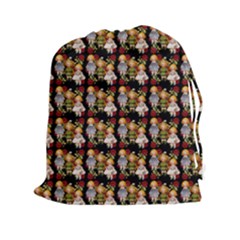 Dindollyblack Drawstring Pouch (2xl) by snowwhitegirl