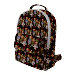 Dindollyblack Flap Pocket Backpack (large) by snowwhitegirl