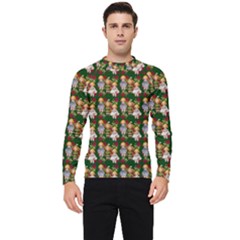 Dindollygreen Men s Long Sleeve Rash Guard by snowwhitegirl