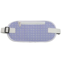 Lighblu Plaid Small Rounded Waist Pouch by snowwhitegirl