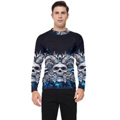 Skullart Men s Long Sleeve Rash Guard by Sparkle