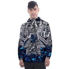 Movie Men s Front Pocket Pullover Windbreaker by Sparkle