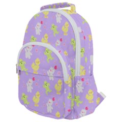 My Adventure Pastel Rounded Multi Pocket Backpack by thePastelAbomination