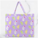 My Adventure Pastel Zipper Large Tote Bag View1