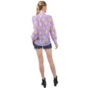 My Adventure Pastel High Neck Long Sleeve Chiffon Top View2