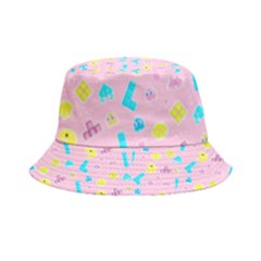 Arcade Dreams Pink Inside Out Bucket Hat by thePastelAbomination