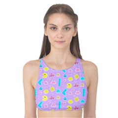 Arcade Dreams Lilac Tank Bikini Top by thePastelAbomination