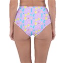 Arcade Dreams Lilac Reversible High-Waist Bikini Bottoms View4