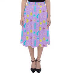 Arcade Dreams Lilac Classic Midi Skirt by thePastelAbomination