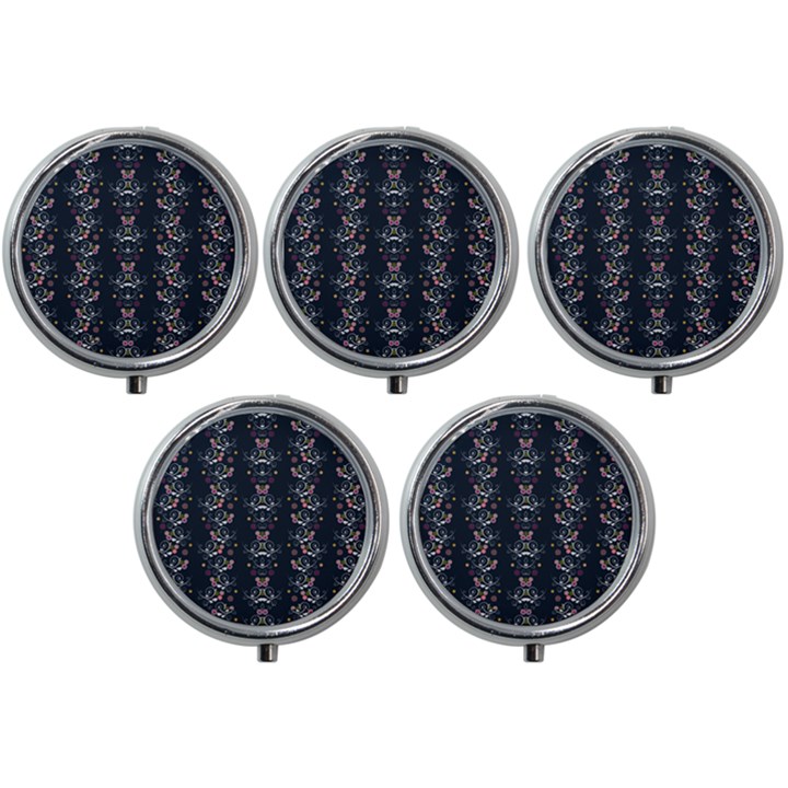 Digital Springs Mini Round Pill Box (Pack of 5)