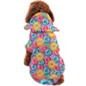 Multicolored Donuts Dog Coat View2