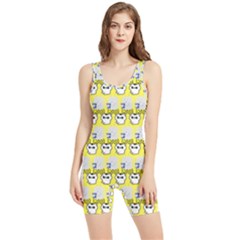 Cartoon Pattern Women s Wrestling Singlet by Sparkle