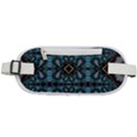 Blue pattern Rounded Waist Pouch View1