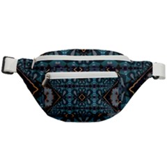 Blue Pattern Fanny Pack by Dazzleway