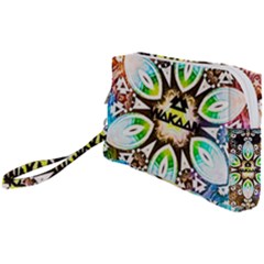 375 Chroma Digital Art Custom Wristlet Pouch Bag (small) by Drippycreamart