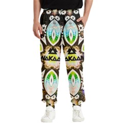 375 Chroma Digital Art Custom Men s Elastic Waist Pants by Drippycreamart