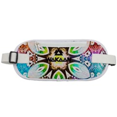 375 Chroma Digital Art Custom Rounded Waist Pouch by Drippycreamart