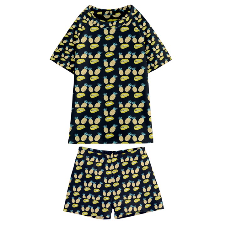 Pinelips Kids  Swim Tee and Shorts Set