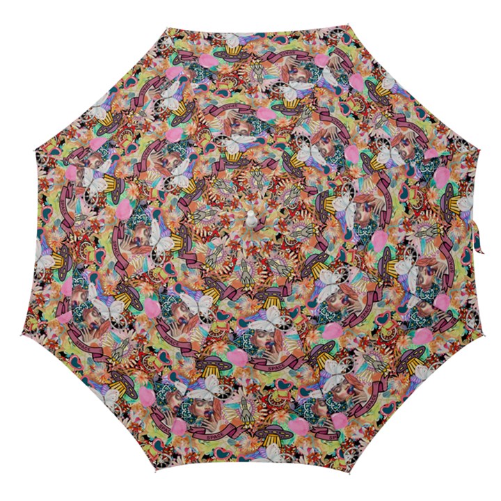 Retro Color Straight Umbrellas