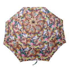 Retro Color Folding Umbrellas by Sparkle