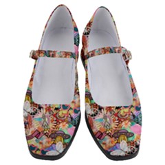 Retro Color Women s Mary Jane Shoes by Sparkle