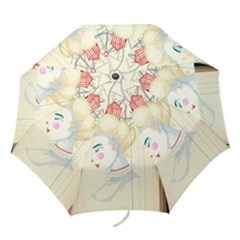 Clown Maiden Folding Umbrellas by Limerence