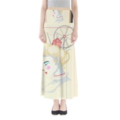 Clown Maiden Full Length Maxi Skirt by Limerence