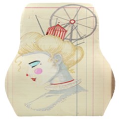 Clown Maiden Car Seat Back Cushion  by Limerence