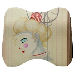 Clown Maiden Velour Head Support Cushion by Limerence