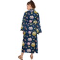 Autumn Pumpkins Maxi Kimono View2