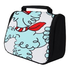 Doodle Poodle  Full Print Travel Pouch (small) by IIPhotographyAndDesigns