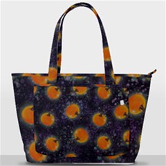 Space Pumpkins Back Pocket Shoulder Bag  by SychEva