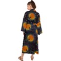 Space Pumpkins Maxi Kimono View2