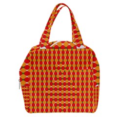 Illusion Blocks Pattern Boxy Hand Bag by Sparkle