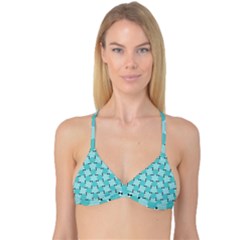 Illusion Blocks Pattern Reversible Tri Bikini Top by Sparkle