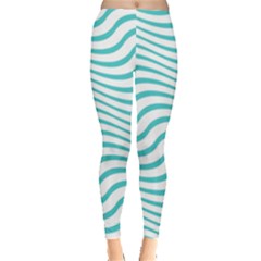 Beach Waves Leggings  by Sparkle