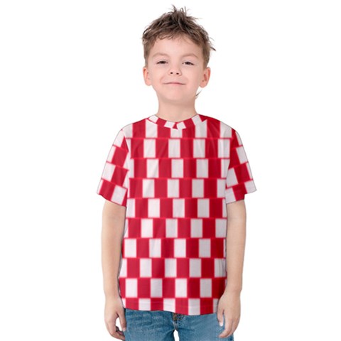 Illusion Waves Pattern Kids  Cotton Tee by Sparkle