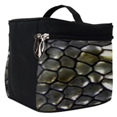 Snake Skin Make Up Travel Bag (small) by Sparkle