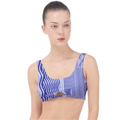 Illusion Waves Pattern The Little Details Bikini Top by Sparkle