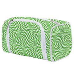 Illusion Waves Pattern Toiletries Pouch by Sparkle