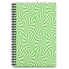 Illusion Waves Pattern 5 5  X 8 5  Notebook by Sparkle