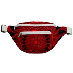 Illusion Waves Pattern Fanny Pack by Sparkle