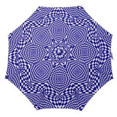 Illusion Waves Pattern Straight Umbrellas by Sparkle