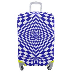 Illusion Waves Pattern Luggage Cover (medium) by Sparkle