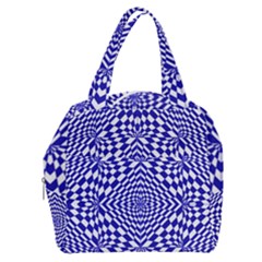 Illusion Waves Pattern Boxy Hand Bag by Sparkle