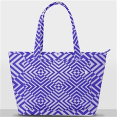 Illusion Waves Pattern Back Pocket Shoulder Bag  by Sparkle